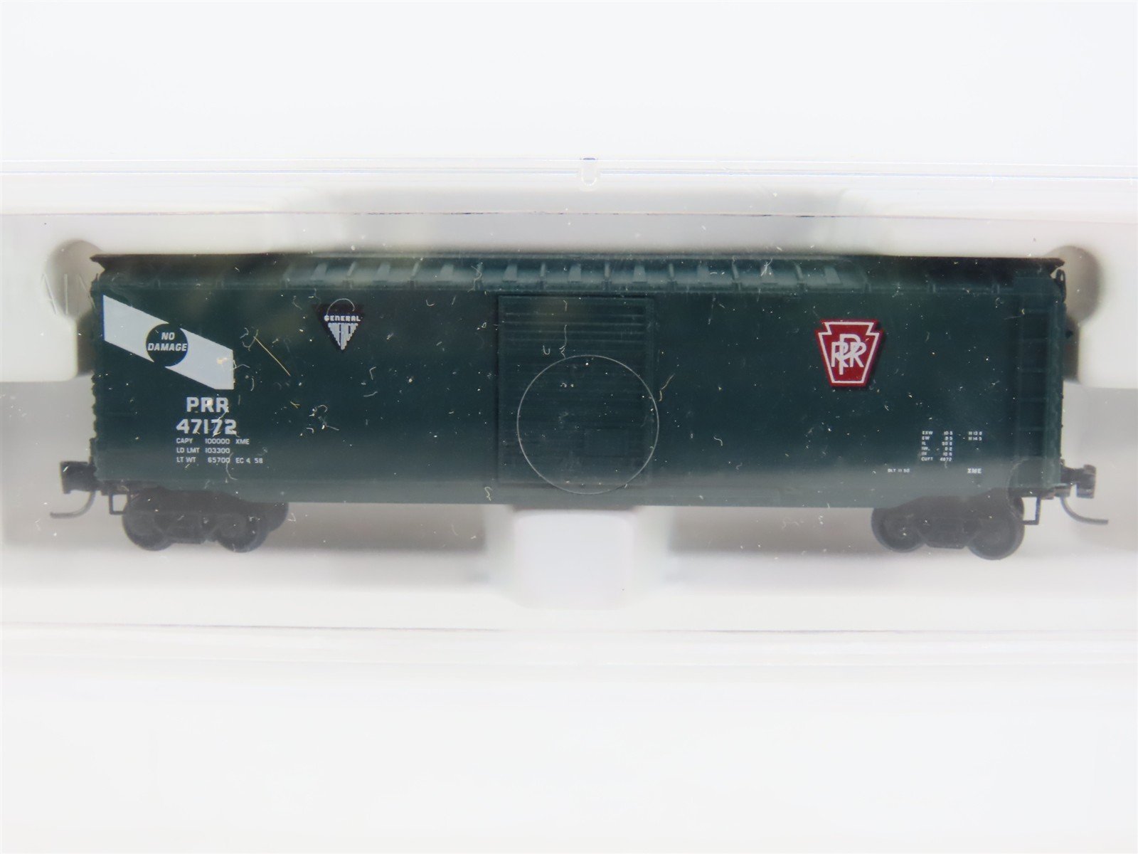 Z Scale Micro-Trains MTL 13518-2 PRR Pennsylvania (GAEX) 50' Box Car #47172