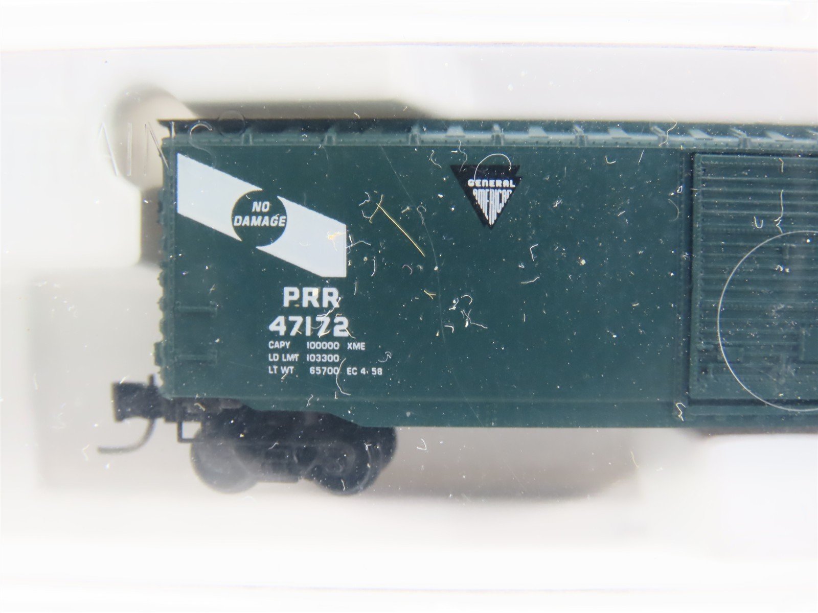 Z Scale Micro-Trains MTL 13518-2 PRR Pennsylvania (GAEX) 50' Box Car #47172