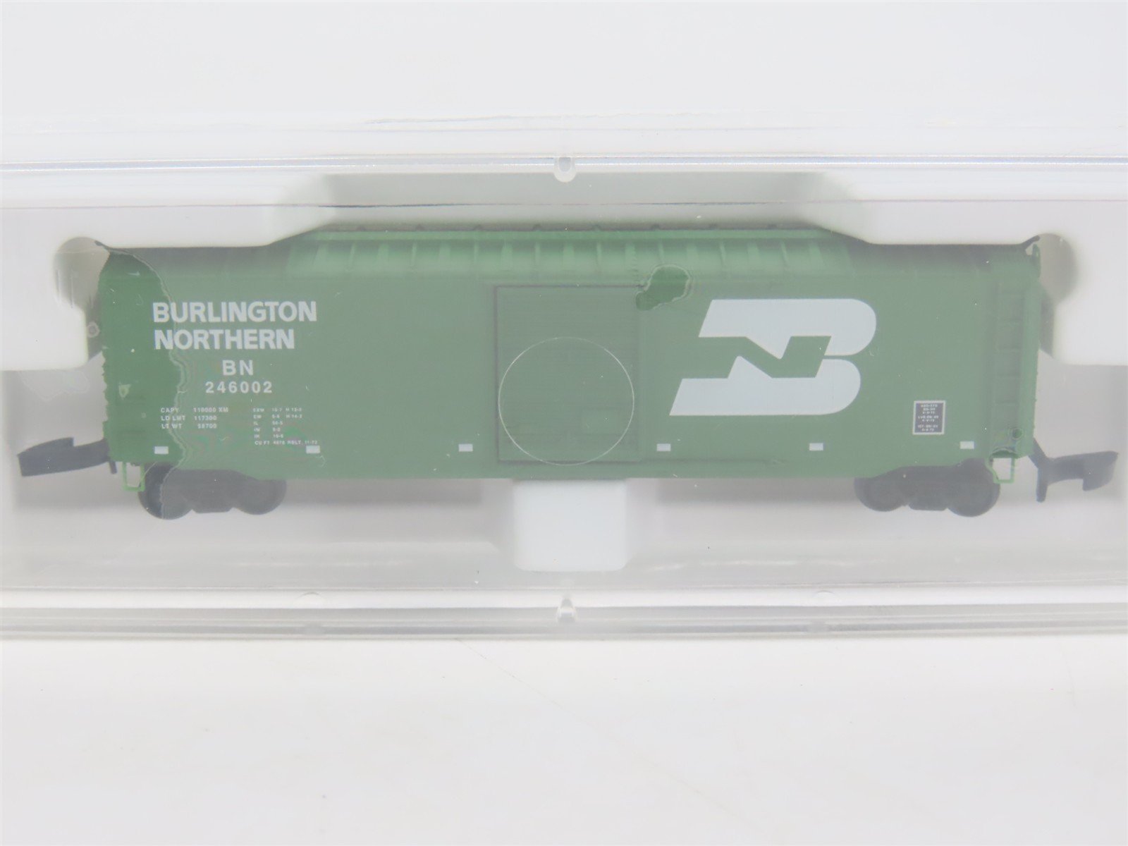 Z Scale Micro-Trains MTL 13517 BN Burlington Northern 50' Box Car #246002