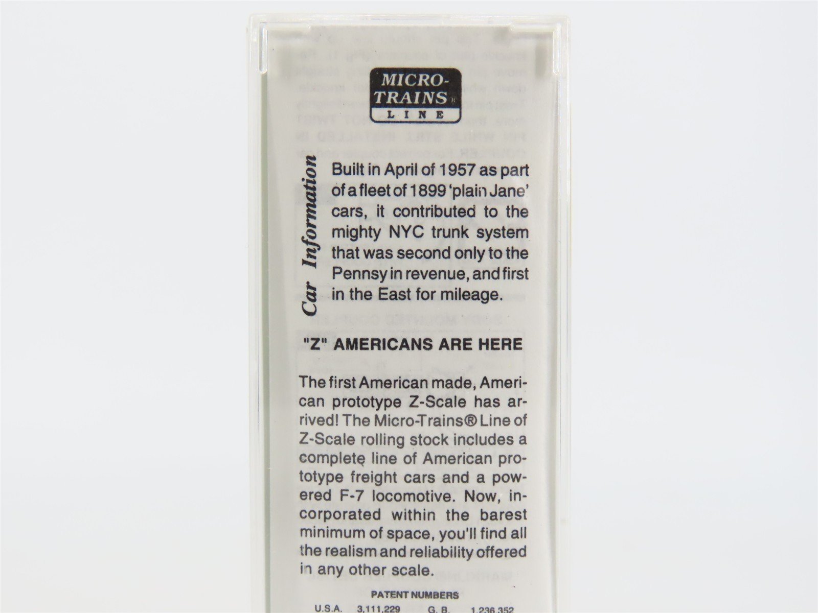 Z Micro-Trains MTL 13716-2 NYC New York Central 
