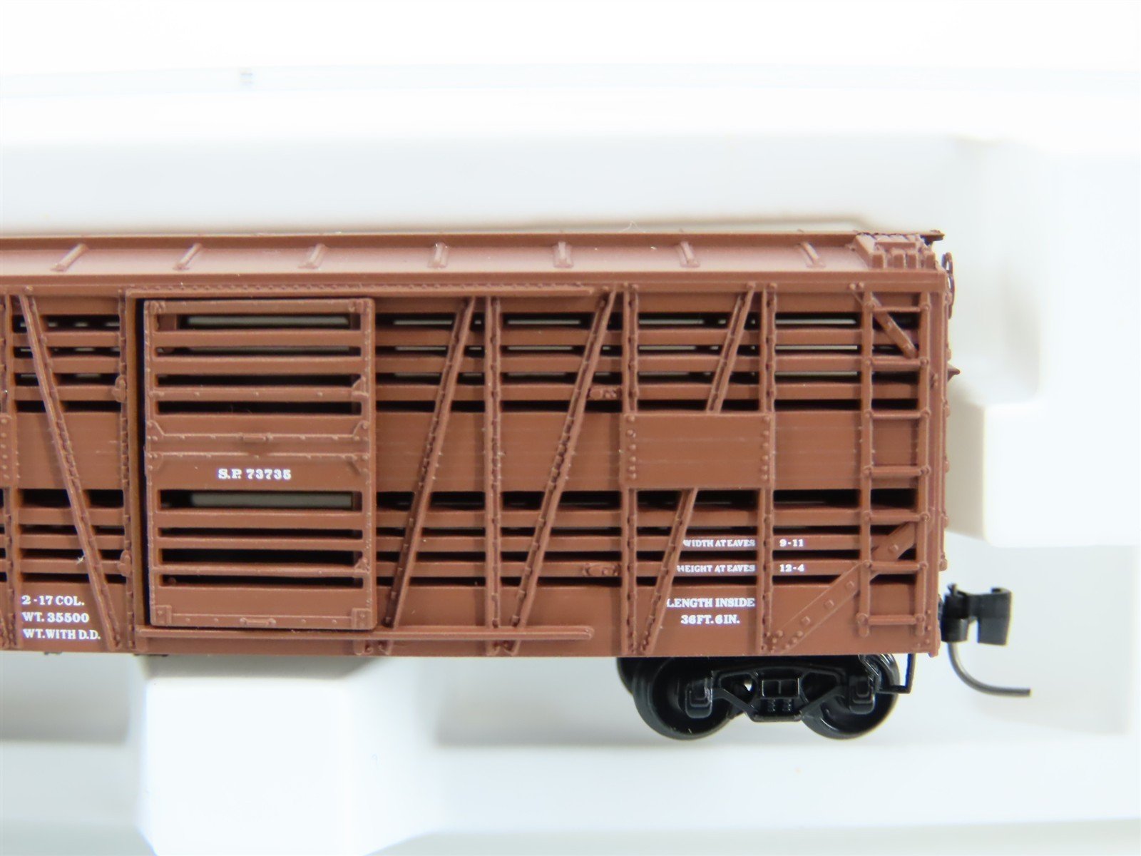 Z Scale Micro-Trains MTL 13810-2 SP Southern Pacific 40' Stock Car #73735