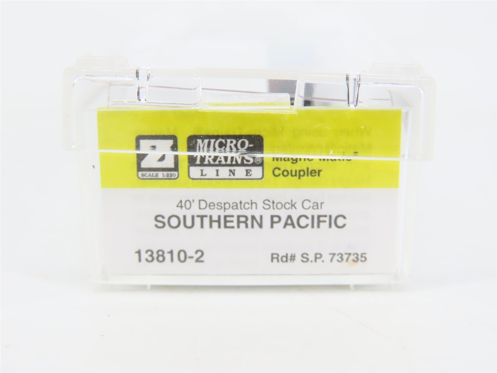 Z Scale Micro-Trains MTL 13810-2 SP Southern Pacific 40' Stock Car #73735