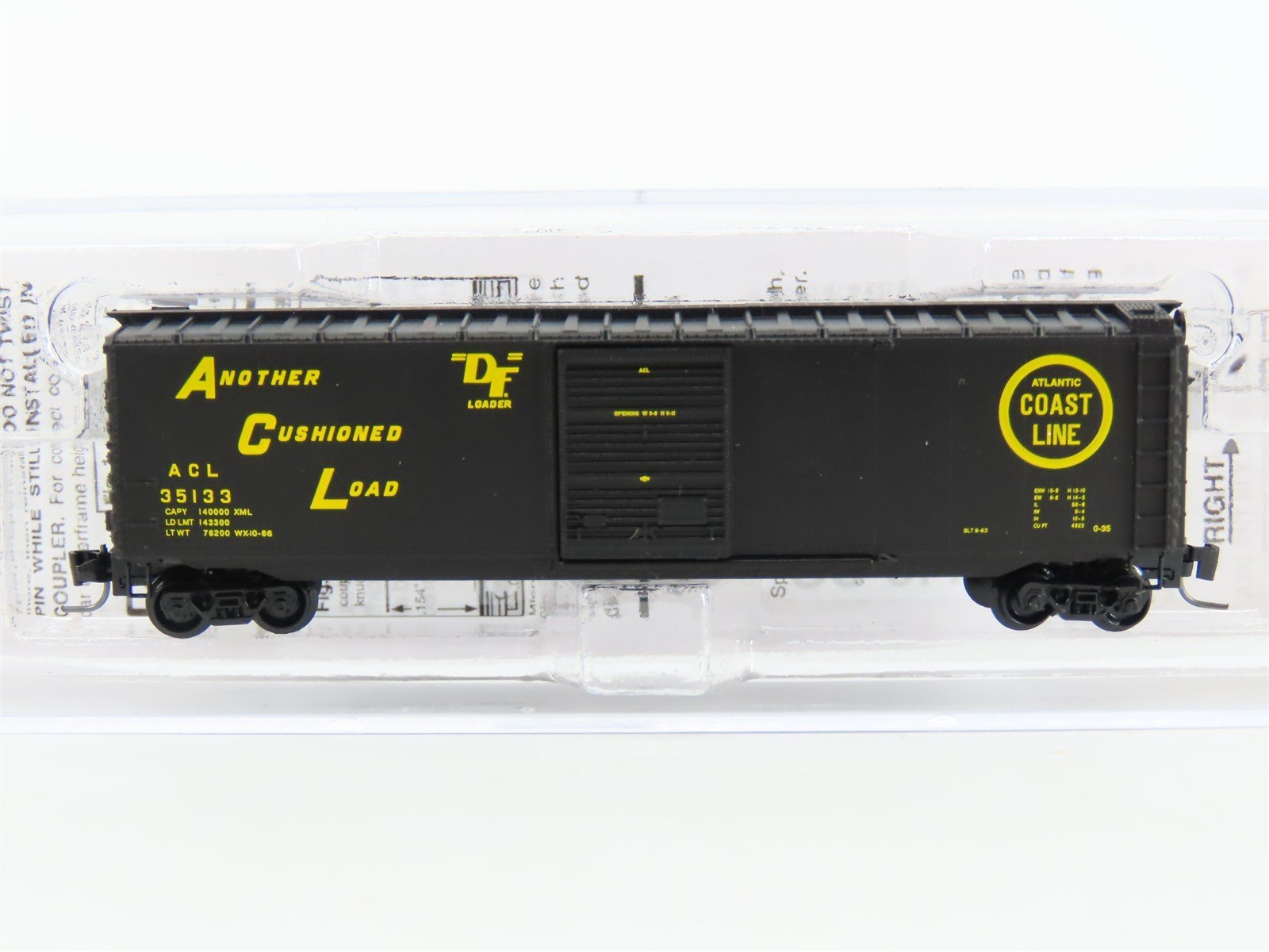 Z Scale Micro-Trains MTL 50500080 ACL Atlantic Coast Line 50' Box Car #35133