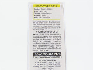 Z Scale Micro-Trains MTL 51100040 SOU Norfolk Southern 50' Box Car #584899