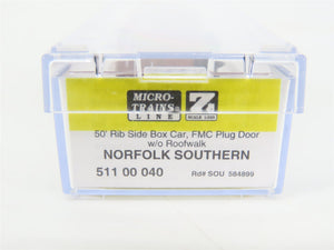 Z Scale Micro-Trains MTL 51100040 SOU Norfolk Southern 50' Box Car #584899