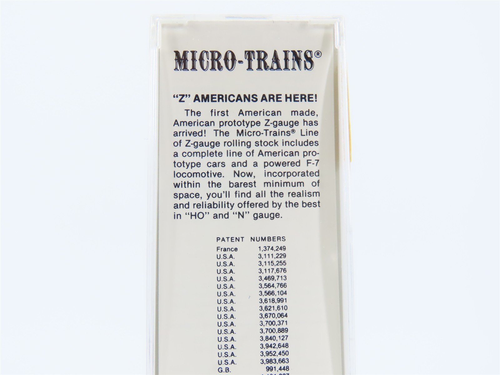 Z Scale Kadee Micro-Trains MTL 13512-2 WAB Wabash 