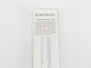 Z Kadee Micro-Trains MTL 14405-2 UP Union Pacific Single Dome Tank Car #70125