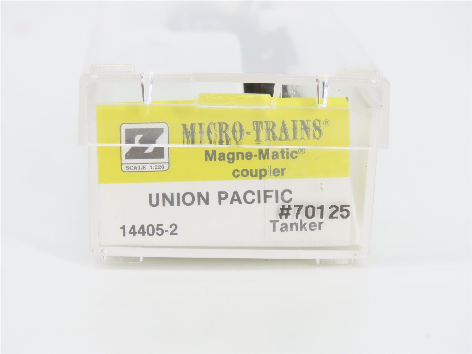 Z Kadee Micro-Trains MTL 14405-2 UP Union Pacific Single Dome Tank Car #70125