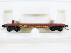 Z Scale Kadee Micro-Trains MTL 14505-2 UP Serves All The West Flat Car #51501
