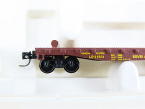 Z Scale Kadee Micro-Trains MTL 14505-2 UP Serves All The West Flat Car #51501