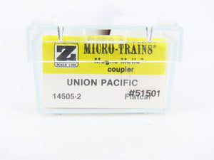 Z Scale Kadee Micro-Trains MTL 14505-2 UP Serves All The West Flat Car #51501