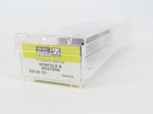 Z Scale Micro-Trains MTL 52000151 N&W Norfolk & Western 40' Stock Car #33134