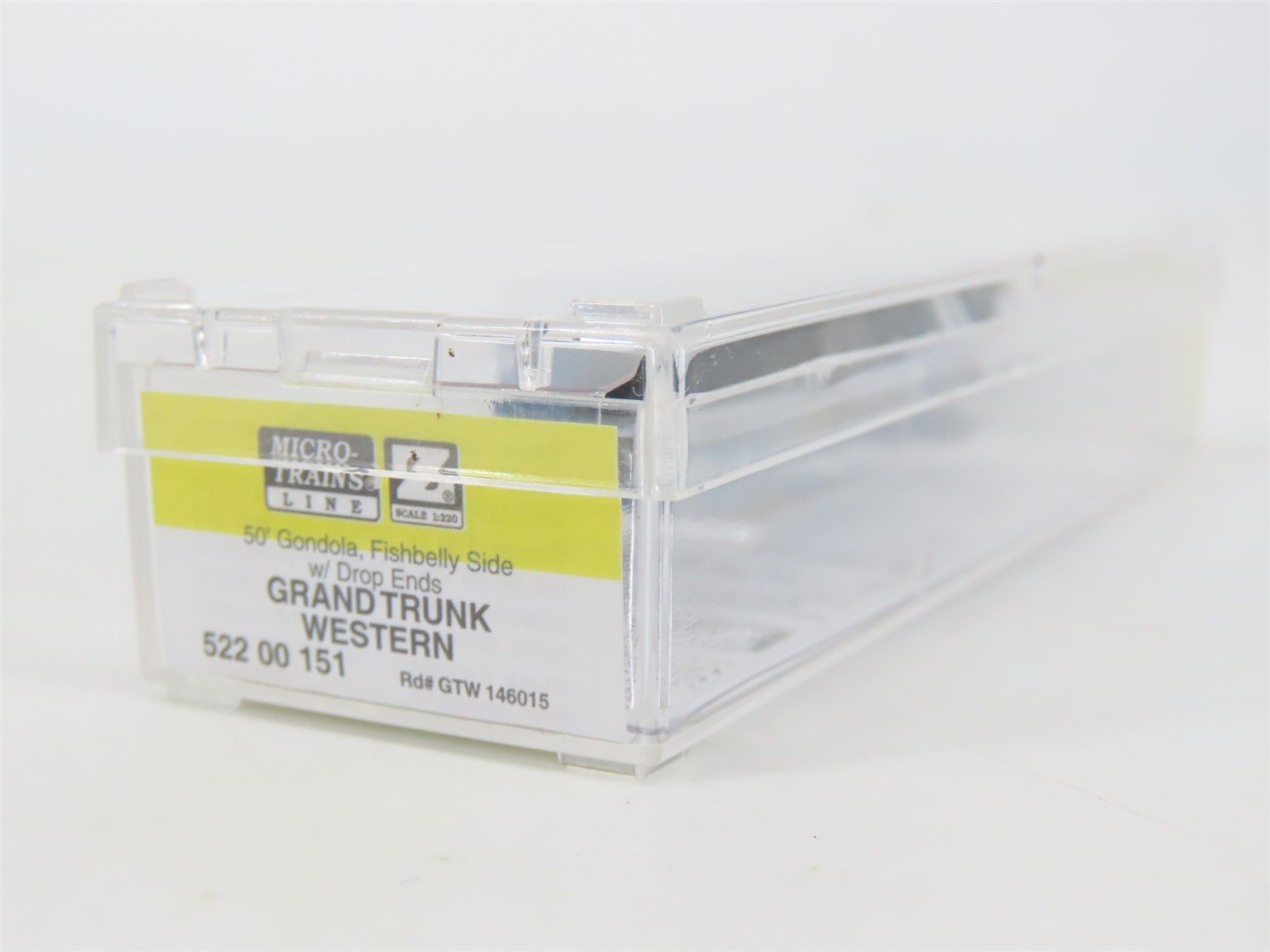 Z Scale Micro-Trains MTL 52200151 GTW Grand Trunk Western 50' Gondola #146015