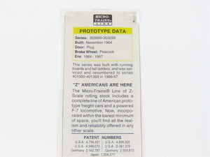 Z Micro-Trains MTL 13624-2 CN Canadian National (Yellow Door) 50' Boxcar #353228