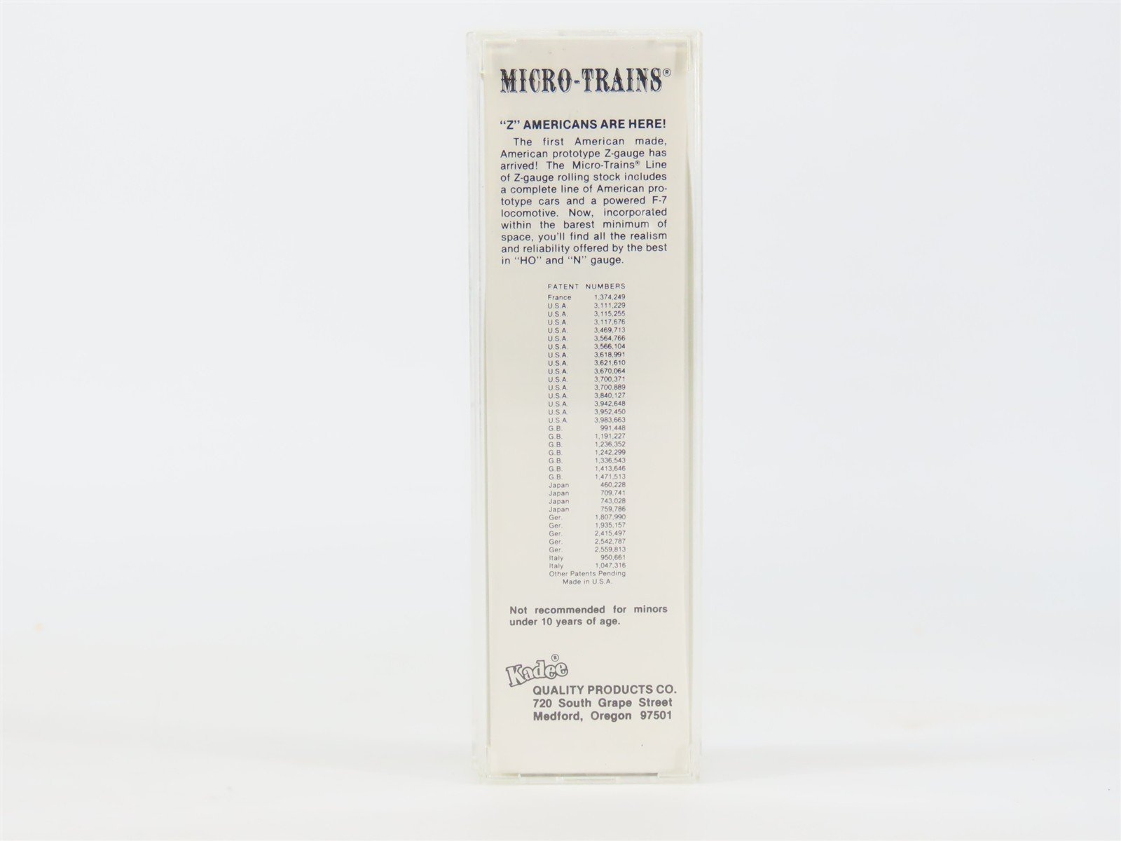 Z Scale Kadee Micro-Trains MTL 13501-2 NP 