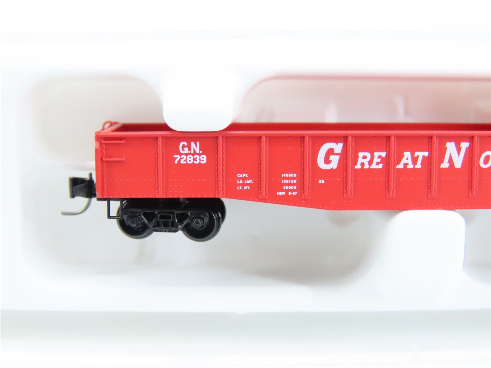 Z Scale Micro-Trains MTL 13106-2 GN Great Northern 50' Fishbelly Gondola #72839