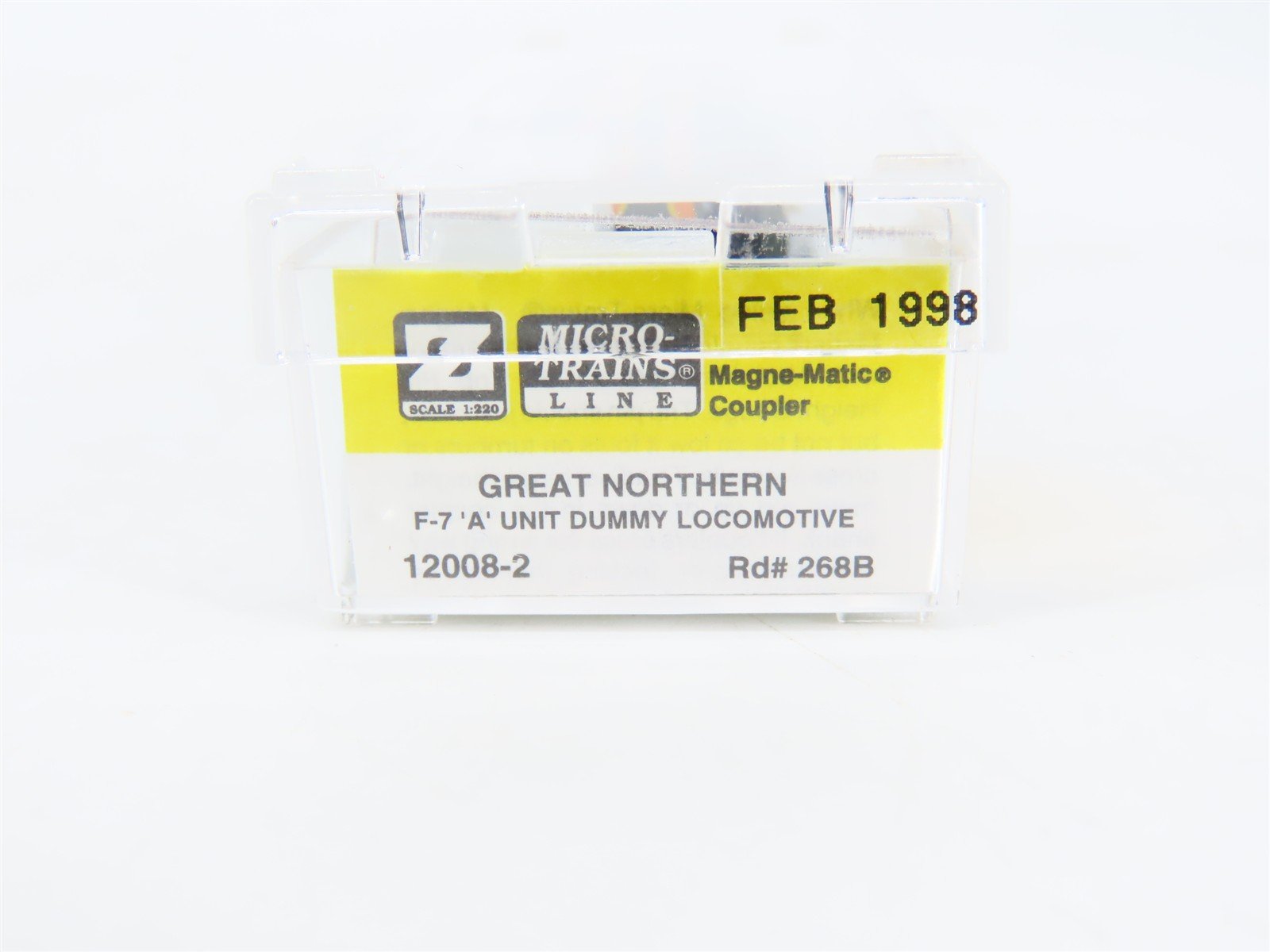 Z Scale Micro-Trains MTL 12008-2 GN Great Northern F7A Diesel #268B - Unpowered
