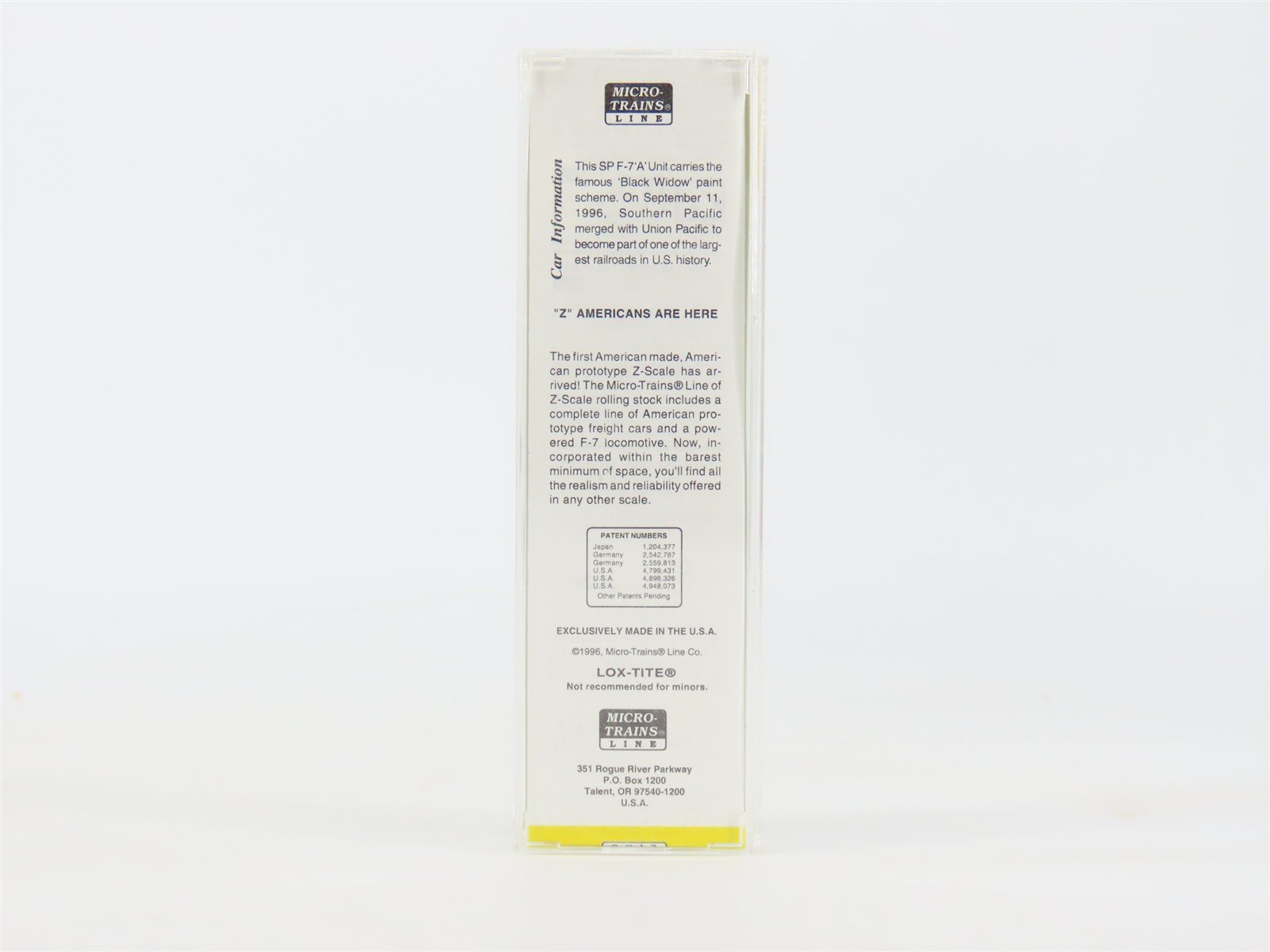 Z Scale Micro-Trains MTL 12004-2 SP 