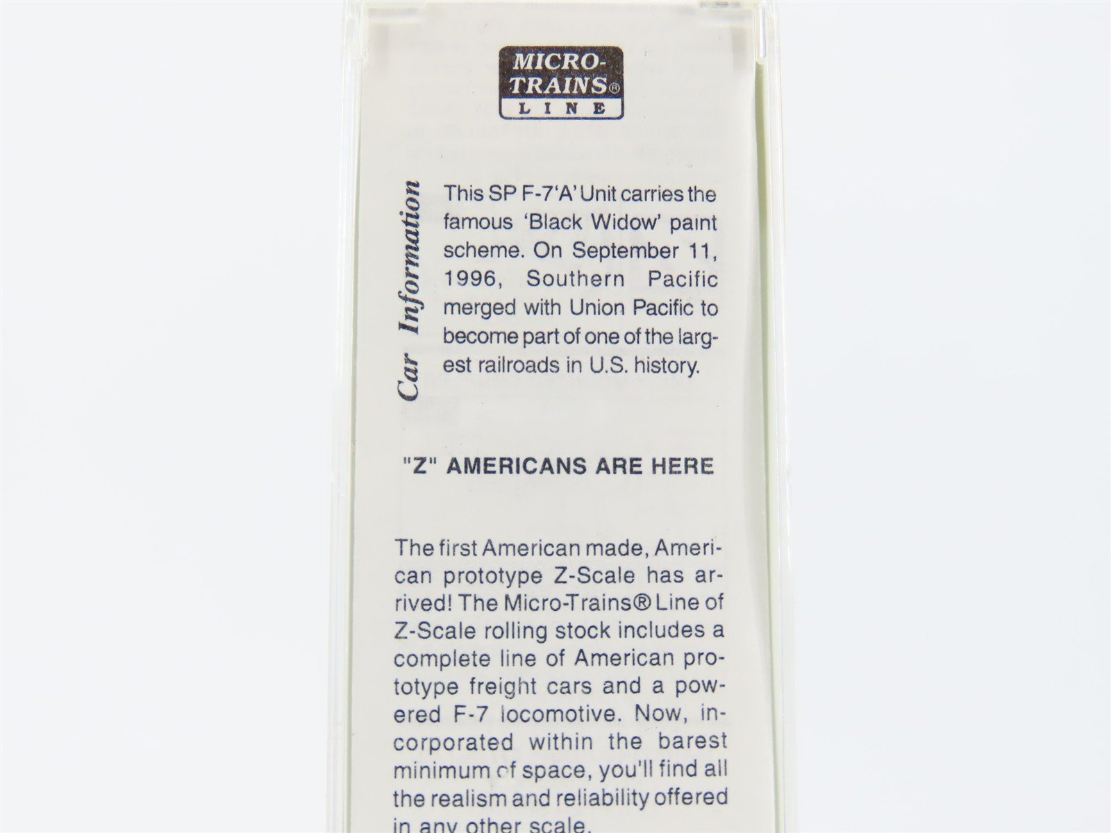 Z Scale Micro-Trains MTL 12004-2 SP 