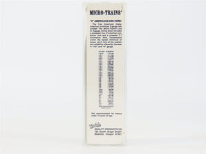 Z Scale Kadee Micro-Trains MTL 13601-2 SP Southern Pacific 50' Box Car #672943