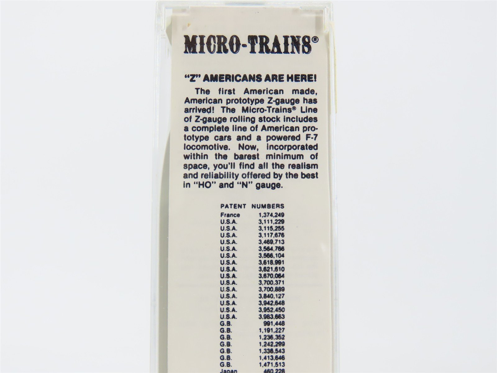 Z Scale Kadee Micro-Trains MTL 13601-2 SP Southern Pacific 50' Box Car #672943