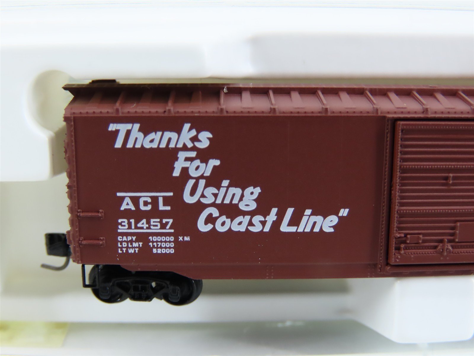 Z Scale Kadee Micro-Trains MTL 13511-2 ACL Atlantic Coast Line Box Car #31457