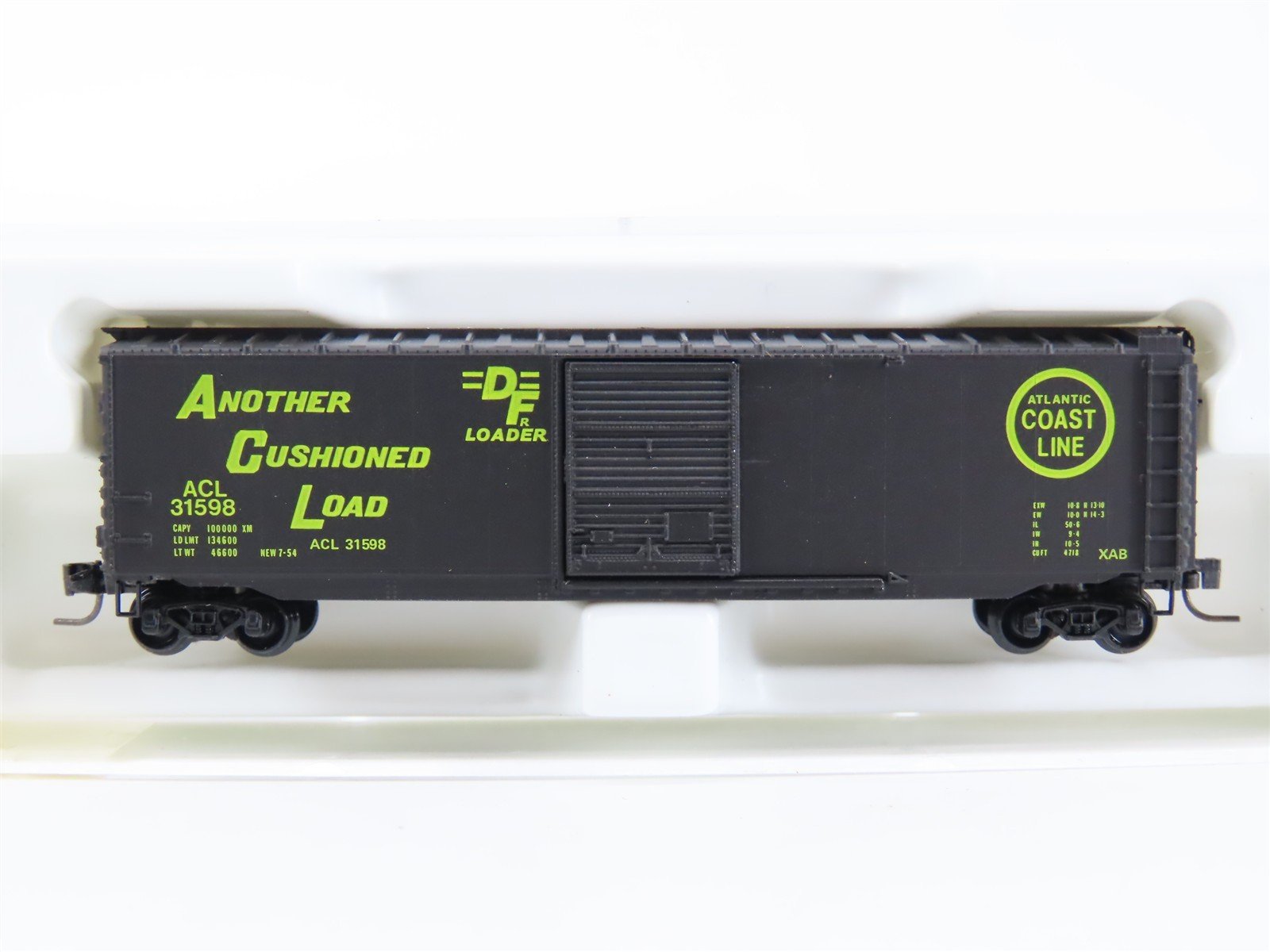 Z Scale Kadee Micro-Trains MTL 13508-2 ACL Atlantic Coast Line 50' Boxcar #31598