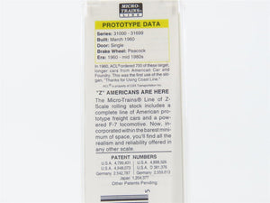 Z Scale Micro-Trains MTL 13511-2 ACL Atlantic Coast Line 50' Box Car #31111