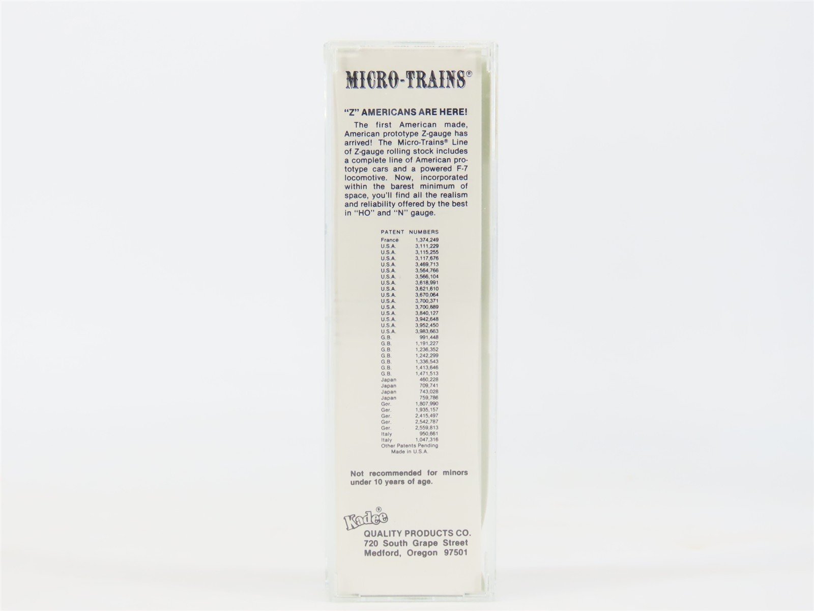 Z Scale Kadee Micro-Trains MTL 13512-2 WAB Wabash 