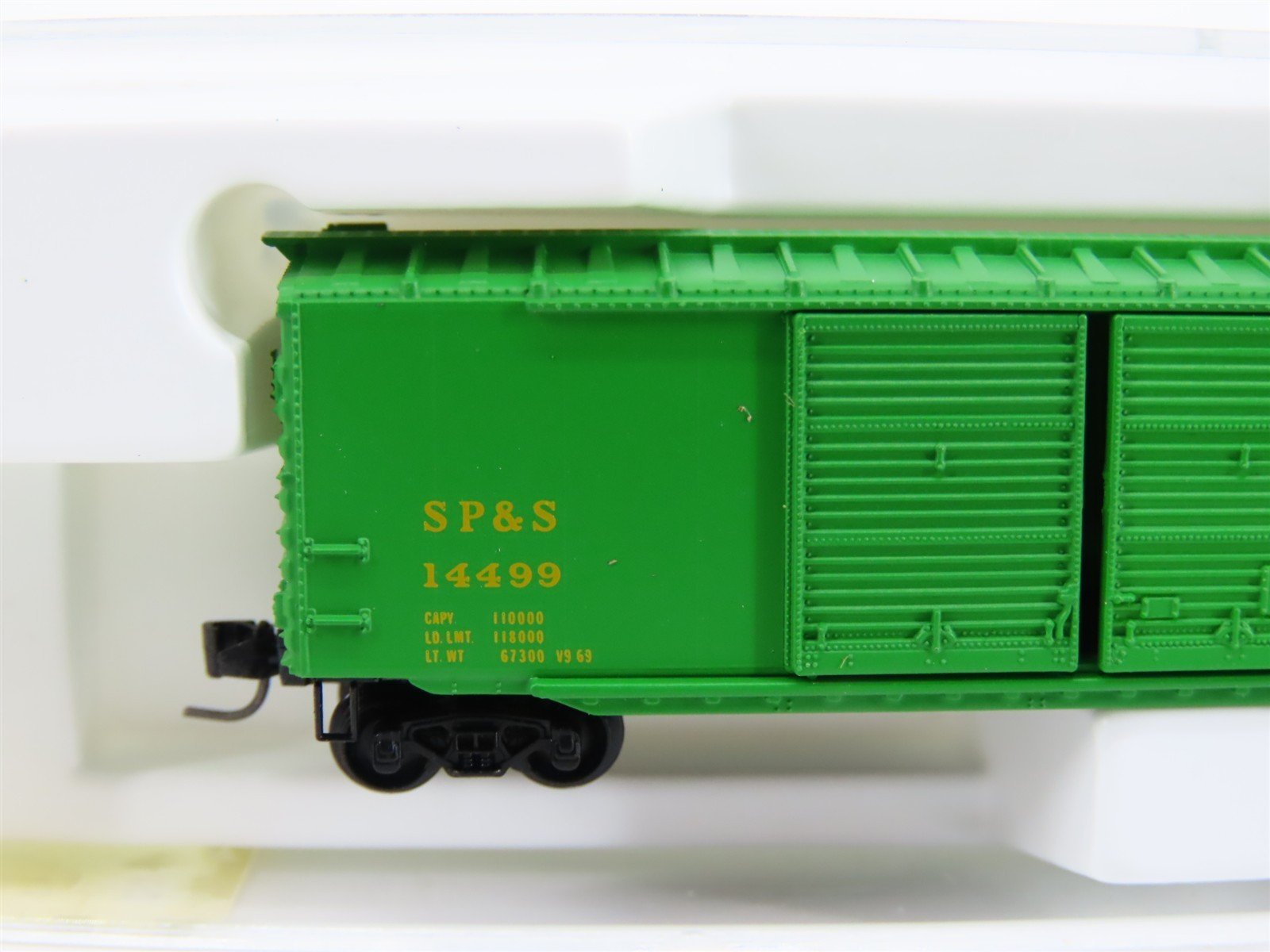 Z Scale Kadee Micro-Trains MTL 13707-2 SP&S 50' Double Door Box Car #14499