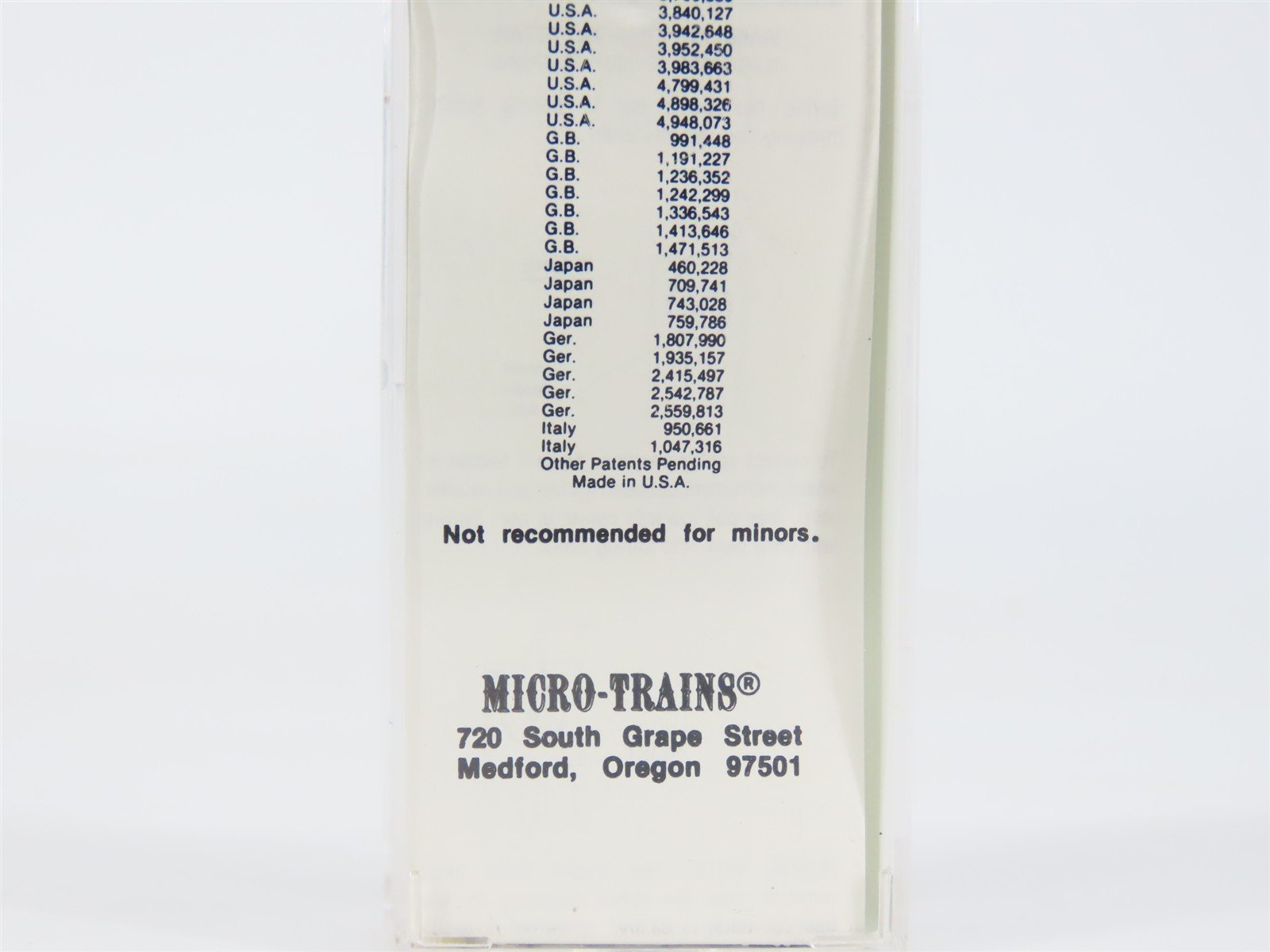 Z Scale Micro-Trains MTL 13612-2 CG Central Of Georgia 50' Box Car #3545