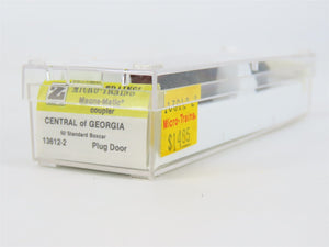 Z Scale Micro-Trains MTL 13612-2 CG Central Of Georgia 50' Box Car #3545