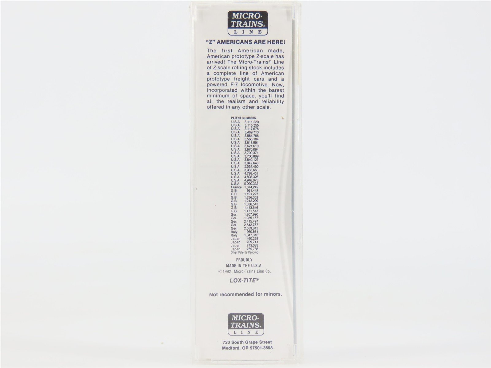 Z Scale Micro-Trains MTL 13610-2 SOO Line 50' Plug Door Box Car #15579