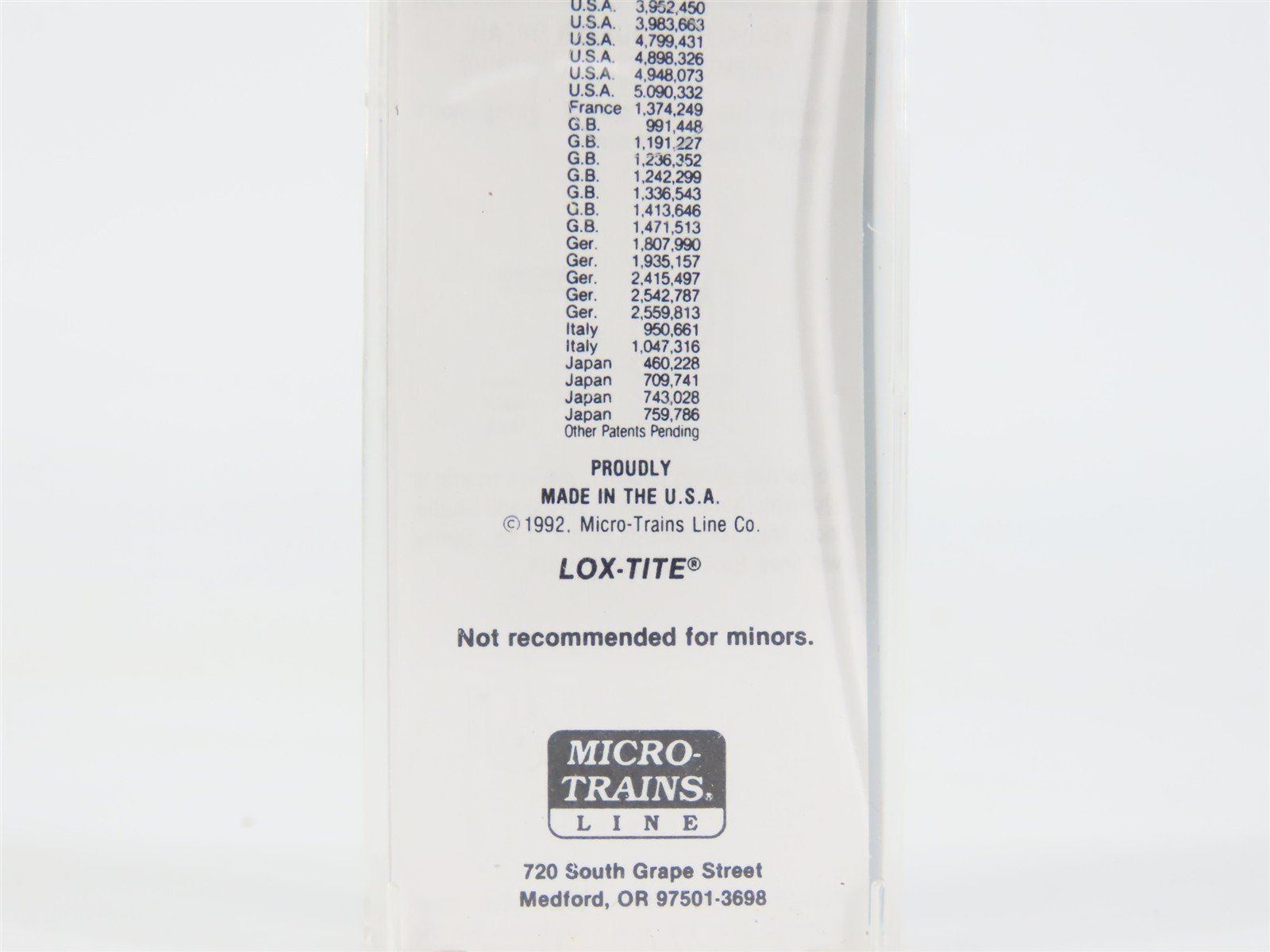 Z Scale Micro-Trains MTL 13610-2 SOO Line 50' Plug Door Box Car #15579