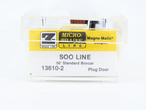 Z Scale Micro-Trains MTL 13610-2 SOO Line 50' Plug Door Box Car #15579