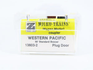 Z Scale Kadee Micro-Trains MTL 13603-2 WP Rides Like A Feather 50' Boxcar #55943