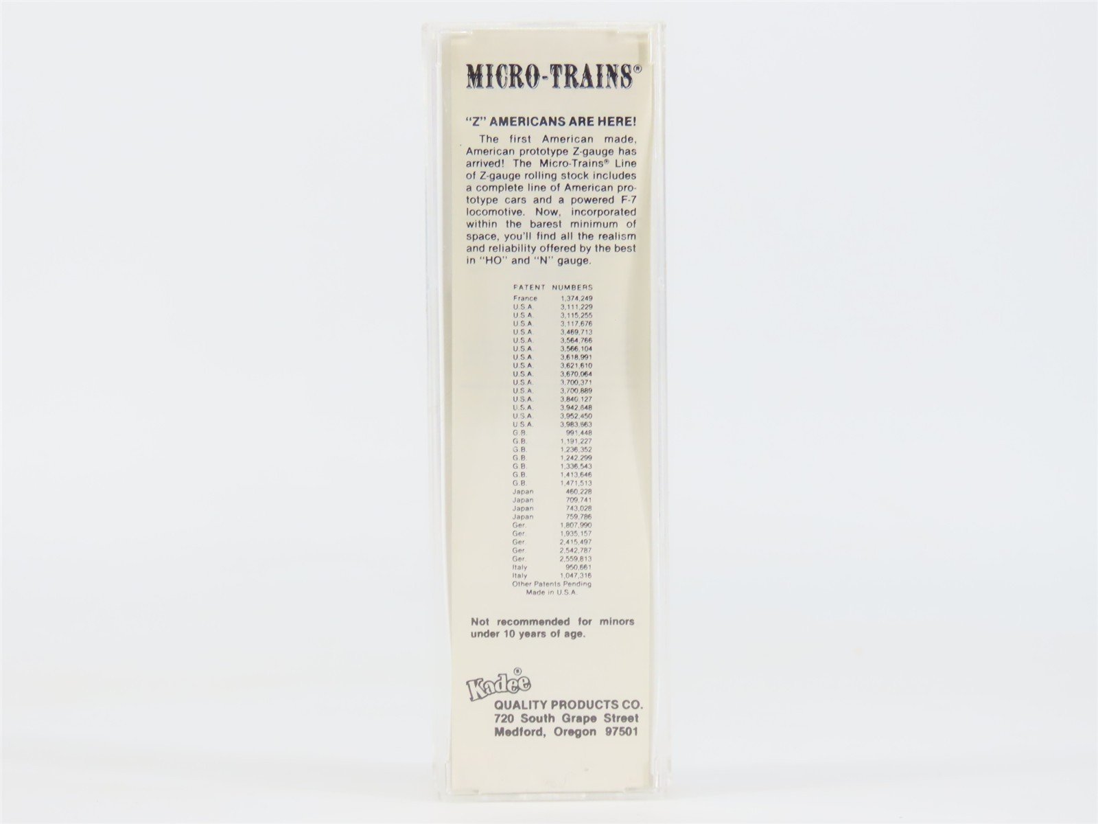 Z Kadee Micro-Trains MTL 13602-2 SL-SF Ship It On The Frisco 50' Box Car #12073