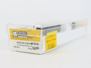 Z Scale Micro-Trains MTL 13619-2 BM Boston & Maine Milk 50' Box Car #1919
