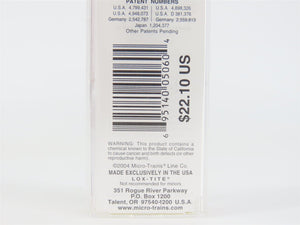 Z Scale Micro-Trains MTL 13628-2 NH New Haven 50' Plug Door Box Car #40602