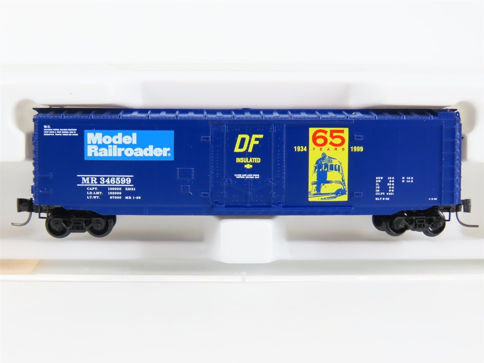 Z Scale Micro-Trains MTL 13630-2 MR Model Railroader 65 Years 50' Boxcar #346599