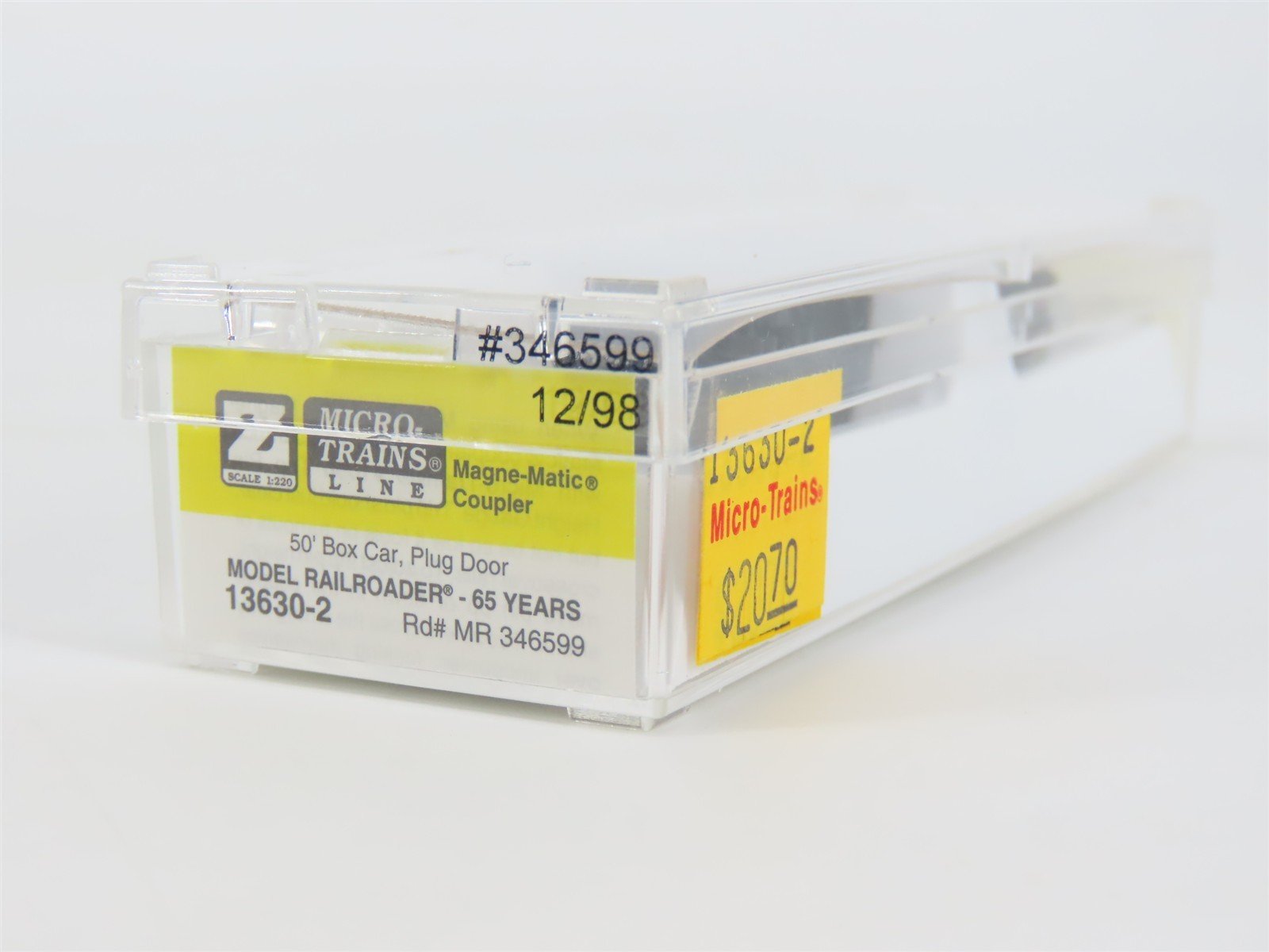 Z Scale Micro-Trains MTL 13630-2 MR Model Railroader 65 Years 50' Boxcar #346599