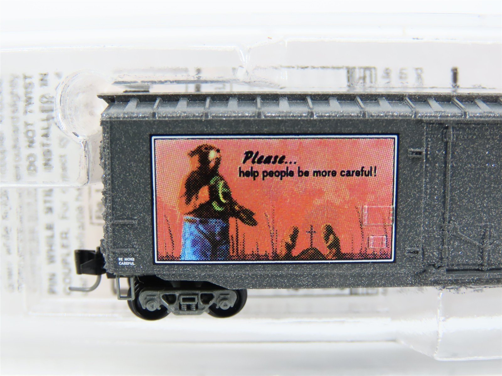 Z Micro-Trains MTL 50700310 SBX Smokey Bear Forest Fire Prevention Boxcar #1953A