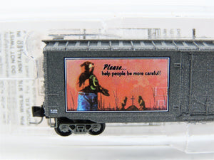 Z Micro-Trains MTL 50700310 SBX Smokey Bear Forest Fire Prevention Boxcar #1953A