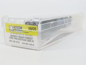 Z Micro-Trains MTL 50700310 SBX Smokey Bear Forest Fire Prevention Boxcar #1953A