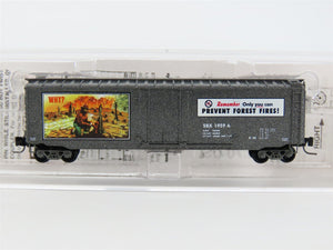 Z Micro-Trains MTL 50700320 SBX Smokey Bear Forest Fire Prevention Boxcar #1959A