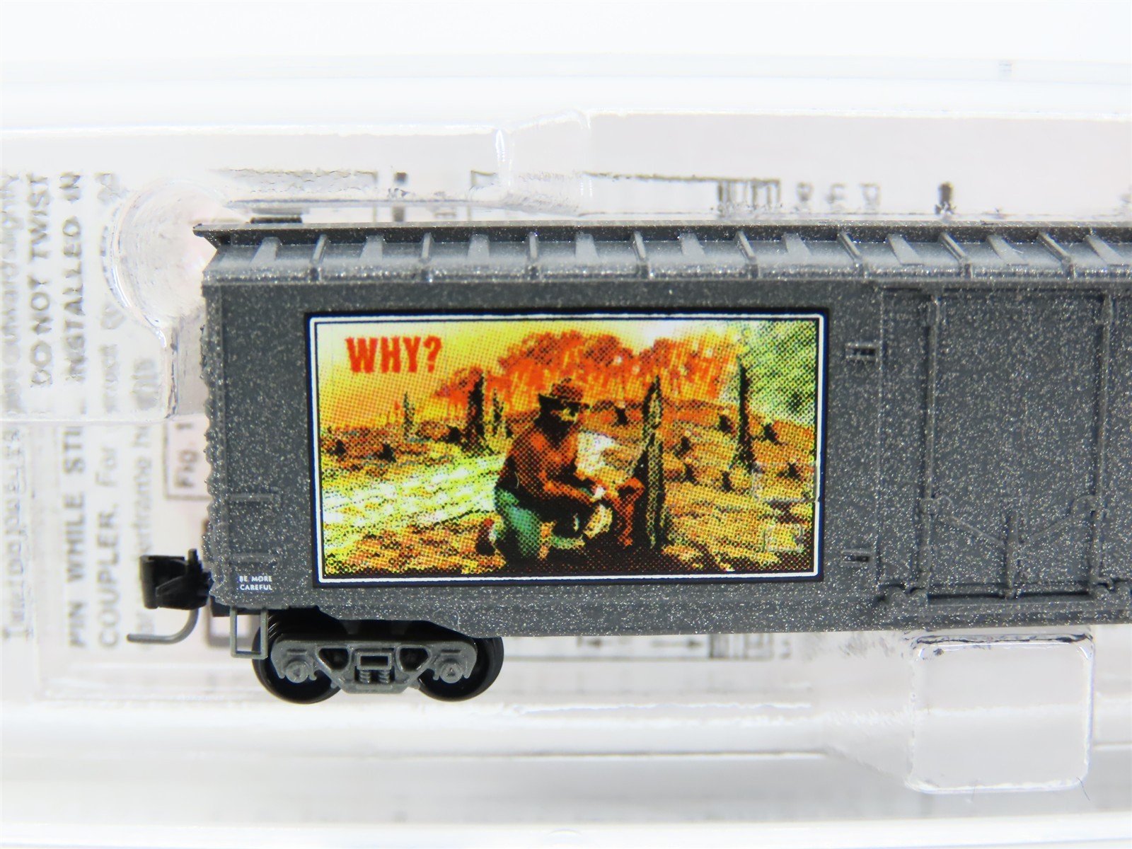 Z Micro-Trains MTL 50700320 SBX Smokey Bear Forest Fire Prevention Boxcar #1959A