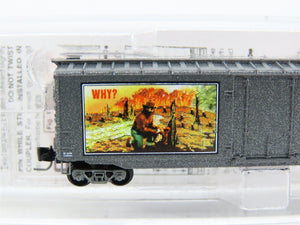 Z Micro-Trains MTL 50700320 SBX Smokey Bear Forest Fire Prevention Boxcar #1959A
