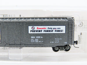 Z Micro-Trains MTL 50700320 SBX Smokey Bear Forest Fire Prevention Boxcar #1959A