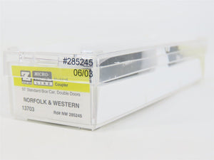 Z Scale Micro-Trains MTL 13703 N&W Norfolk & Western 50' Box Car #285245