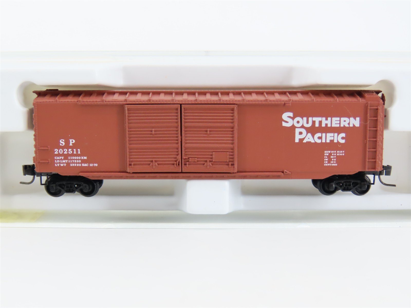 Z Scale Kadee Micro-Trains MTL 13704-2 SP Southern Pacific 50' Box Car #202511